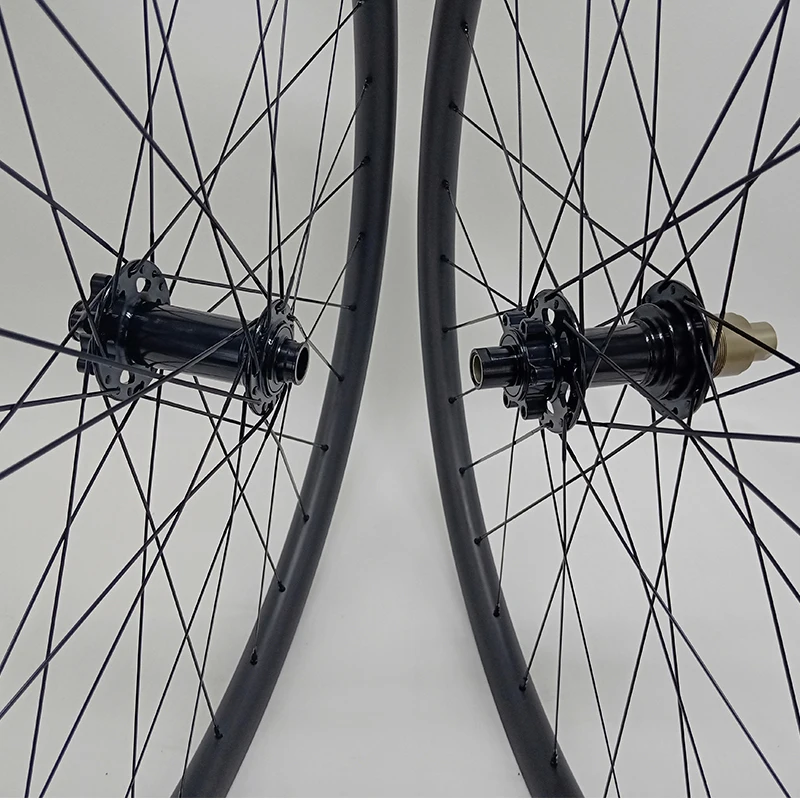 27.5er carbon bike wheels bitex R211 boost 110x15mm 148x12mm carbon wheelsett 45mm width disc wheel Tubeless 1730g