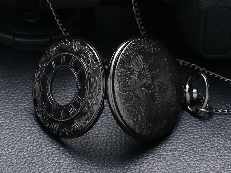 Винтажные карманные часы мужские римские цифры Кварцевые часы мужские s кулон P427