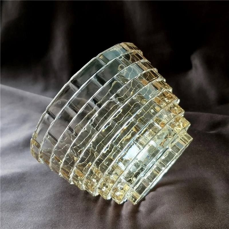 Сервировочная чаша из хрустального стекла геометрической формы 300 мл|craft french|craft