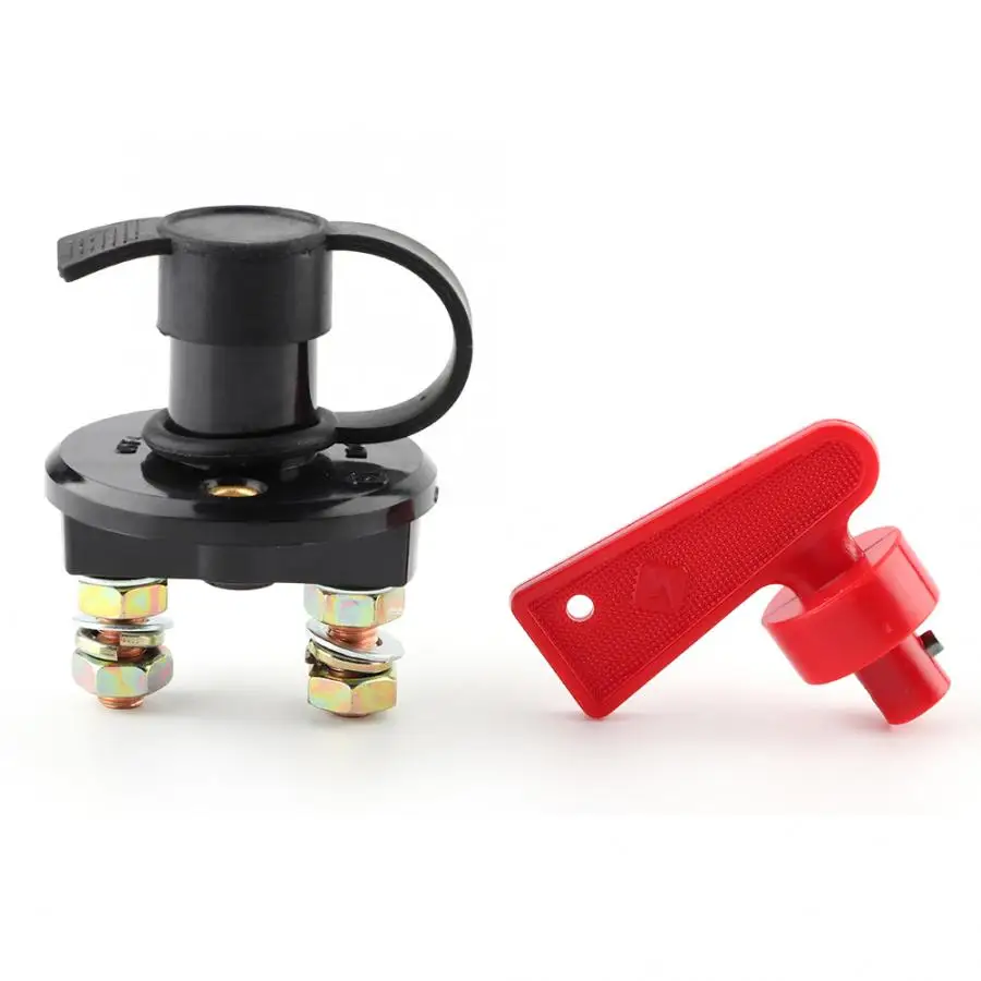 High Current Car Motorcycle Battery Power Off Switch Battery Cut-ff Switch Master Isolator Universal for cars motorcycles New