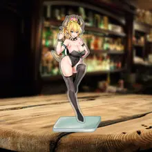 Bowsette принцесса Bowser акриловая фигура Стенд украшение стола 15 см