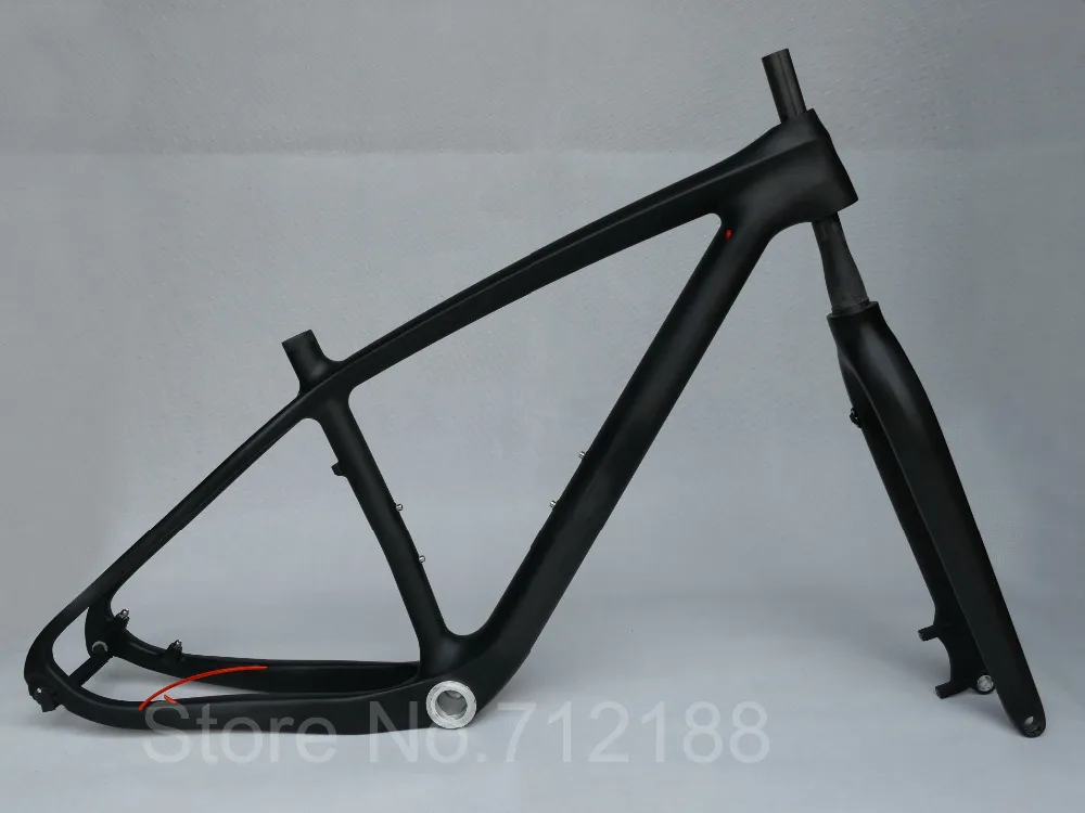 29er UD карбоновая матовая/глянцевая вилка для горного велосипеда BSA/BB30 15 5 дюйма 17 19