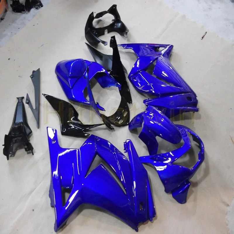 Custom+Screws Injection mold blue motorcycle fairings for EX250 2008 2009 2010 2011 2012 250R Custom+Screws Injection mold blue motorcycle fairings for EX250 2008 2009 2010 2011 2012 250R
