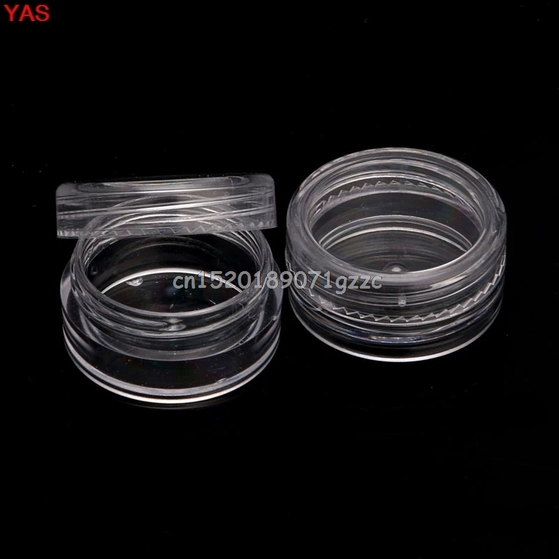 

Cosmetic Empty Jar Pot Eyeshadow Makeup Face Cream Lip Balm Container #H027#