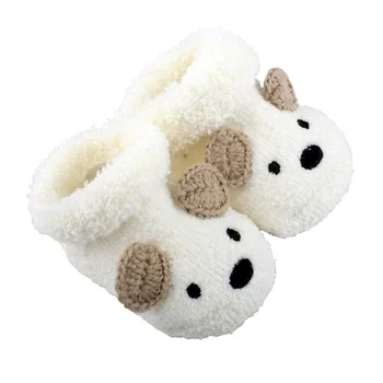 

Free Shipping Cute Cartoon Baby Socks Bear Manual Slipper Shoes Newborn to 3 Month Autumn Winter Infant Gift Drop Shipping