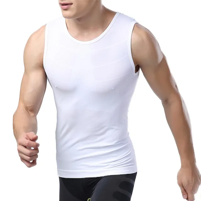 Male Bodybuilding Undershirt Fitness Men Shirt Crossfit Compression ...