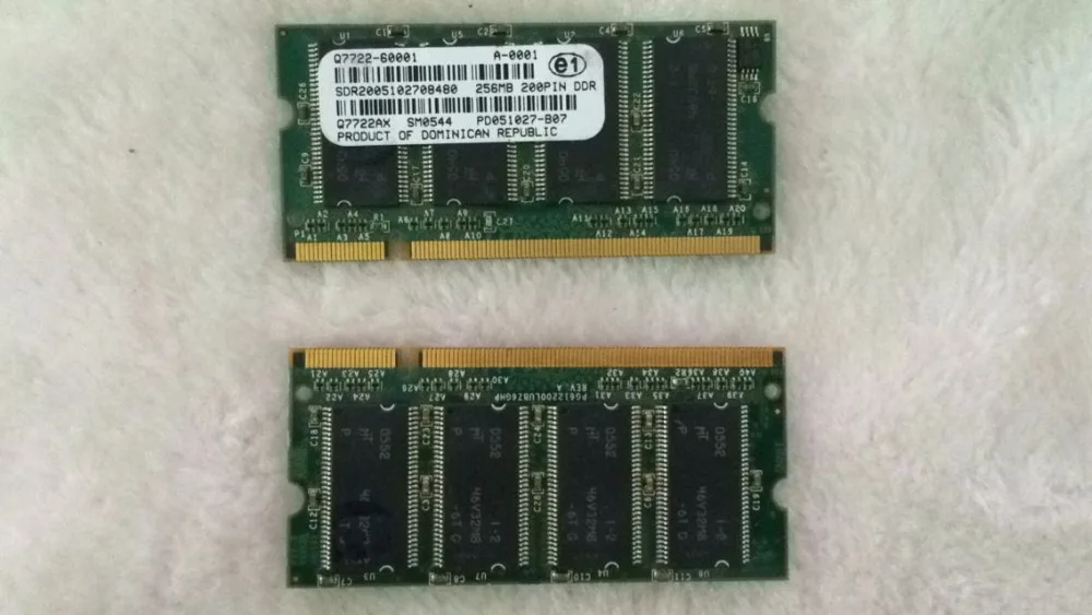 

GiMerLotPy NEW Memory RAM DIMM Flash Memory Module For color LJ3000 3600 3800 4005 4650 4700 4730 9500 256mb Q7722-60001