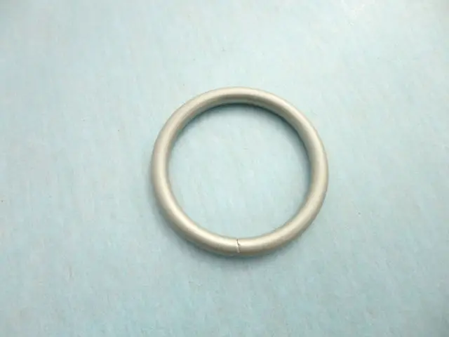 Крепкое кольцо никеля с покрытием круглое кольцо Металлическое кольцо уплотнительное кольцо Диметр 38 мм конь Холтер Пряжка 20 шт. в партии