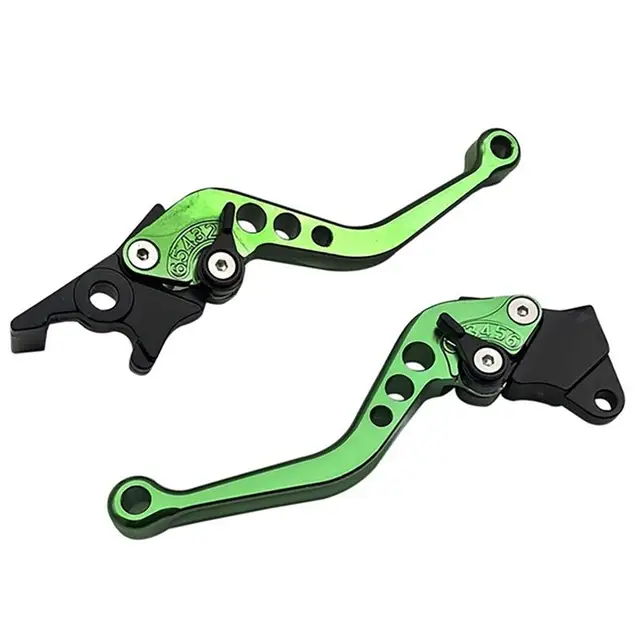 2Pcs Alloy Motorcycle Brake Handle Car Brake Handles Clutch Lever Fit For Motorbike Modification