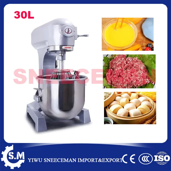 30L electric commercial dough mixer machine bread pizza dough mixer making machine