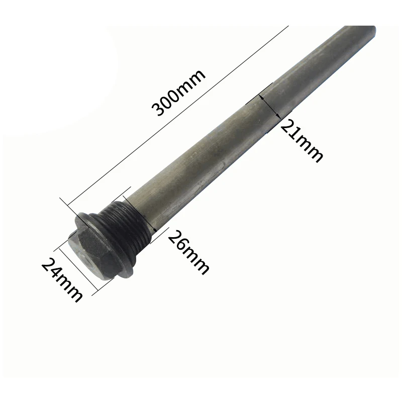 

Earth Star 24*300mm Magnesium Anode Rod For Gas Water Heater-2