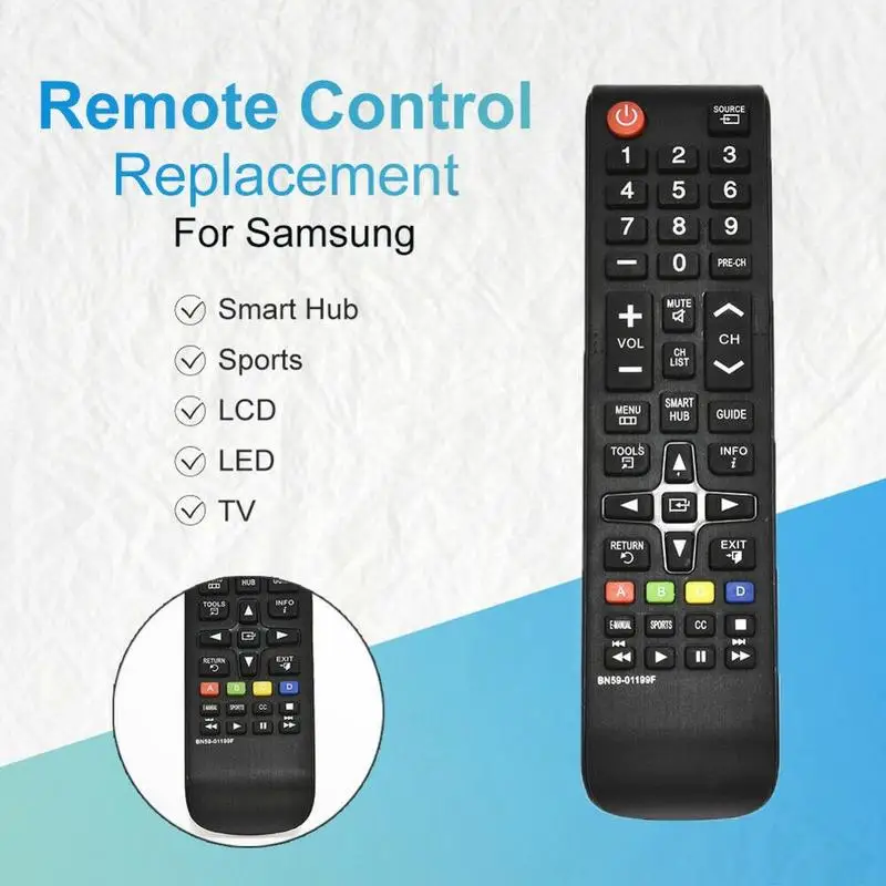 

Replacement Universal Remote Control For Samsung BN59-01199F LCD LED HDTV