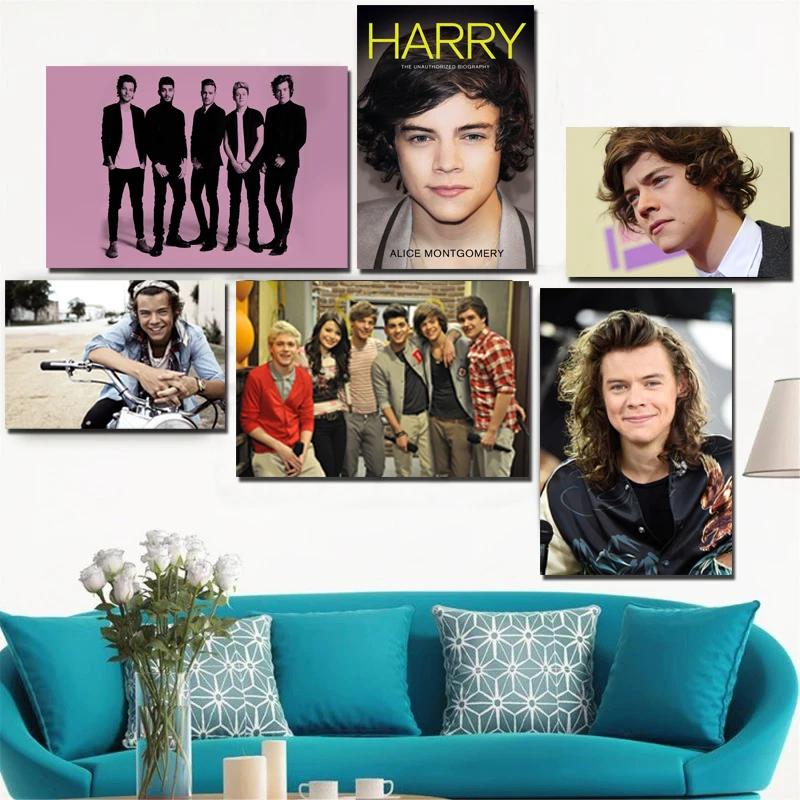 

Harry Styles Wall Art British Singer HD Canvas Poster And Print Canvas Painting Decorative Picture Bedroom Home Decor