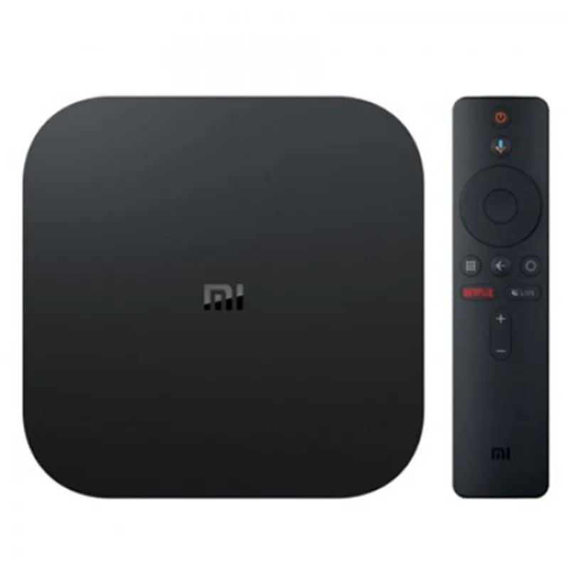 Xiaomi Mi Box S Smart tv Box Android 8,1 2 ГБ 8 ГБ 4K HDR с Google Assistant пульт дистанционного управления, международная версия голосового пульта дистанционного управления