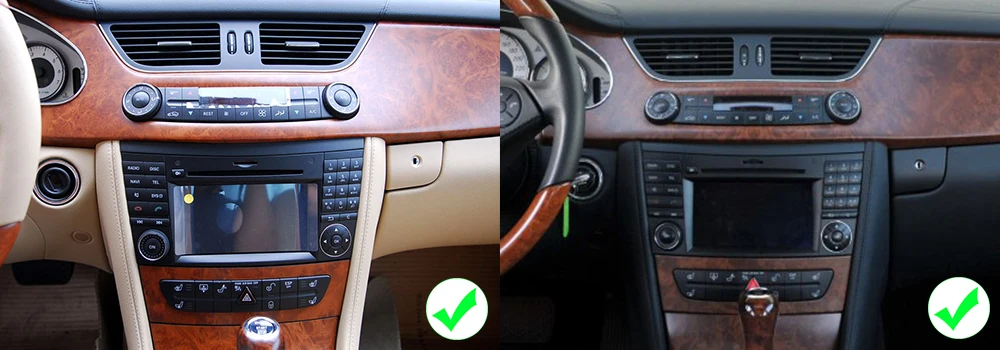 Sale 4GB android 9.0 car dvd player For Mercedes Benz CLS Class W219 2004~2010 NTG Multimedia GPS Navigation Map Autoradio WiFI BT 1