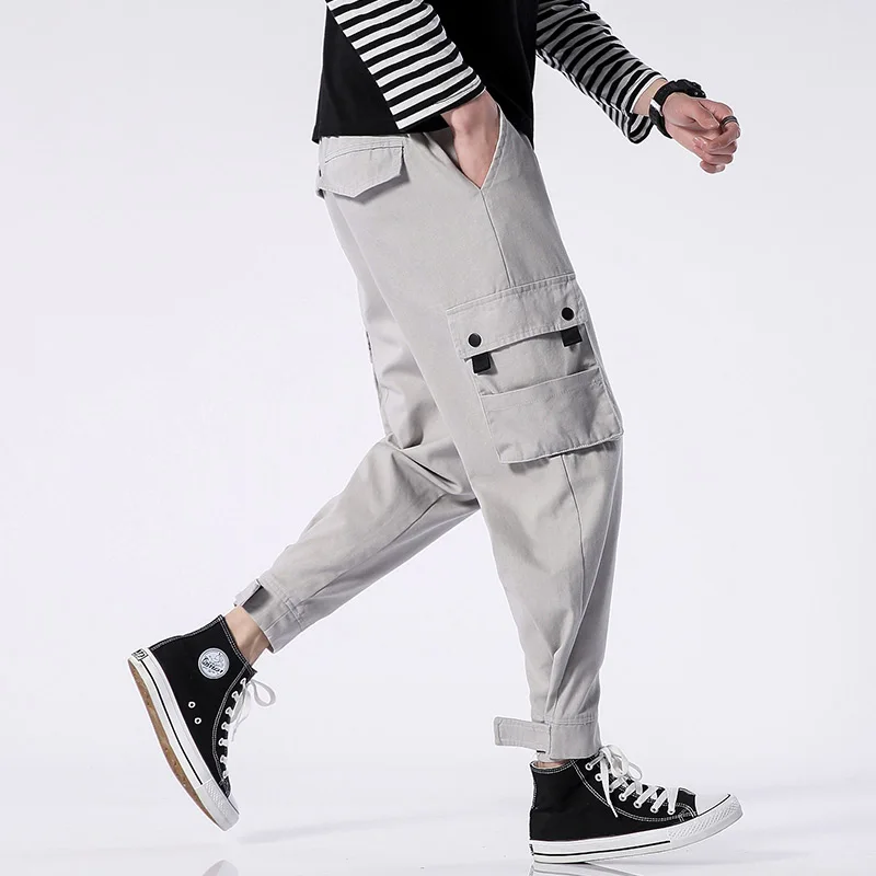 M-4XL 5XL 2019 Spring Track Pants Men Sweatpants Mens Joggers Pants Cargo Camo Tactical Harem Mans Jogger