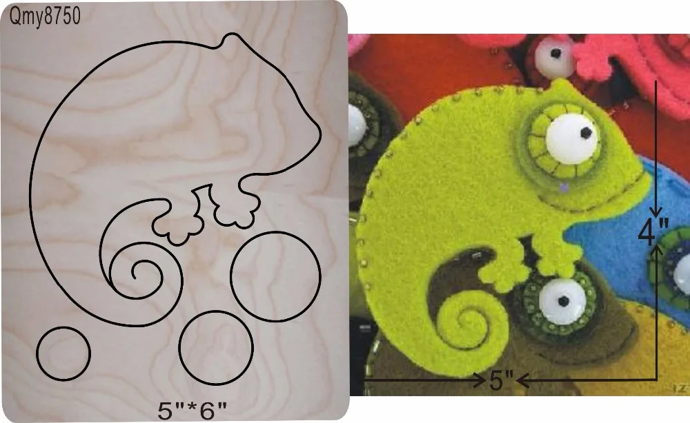 

DIY Wood Mould is compatible with most leading machines Mold thickness: 15.8mm