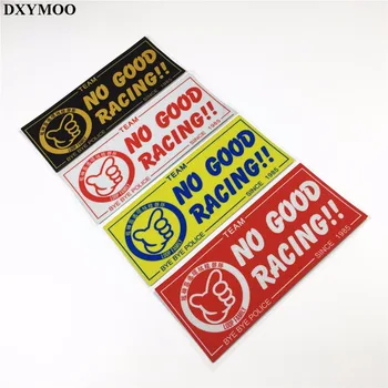 

18x8cm Car StickersHelmet Bike Sticker Motorcycle Reflective for Japan Loop Family JDM NO GOOD RACING BYEBYE 1985