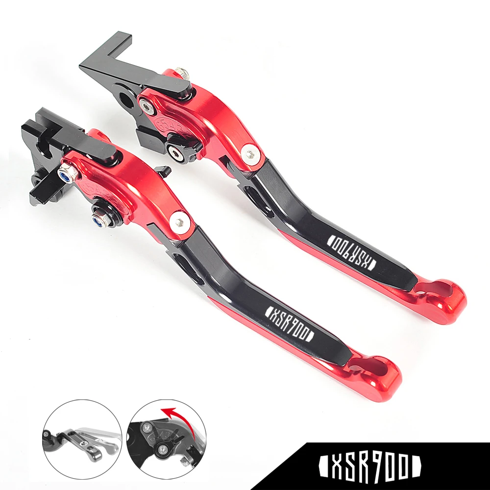 

All CNC Motorcycle Foldable Lever Motocross Brake Clutch Levers Case for Yamaha XSR900 XSR 900 ABS 2016