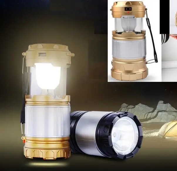 

Outdoor Portable Lantern Camping Lamp Solar Tent Lamp K5