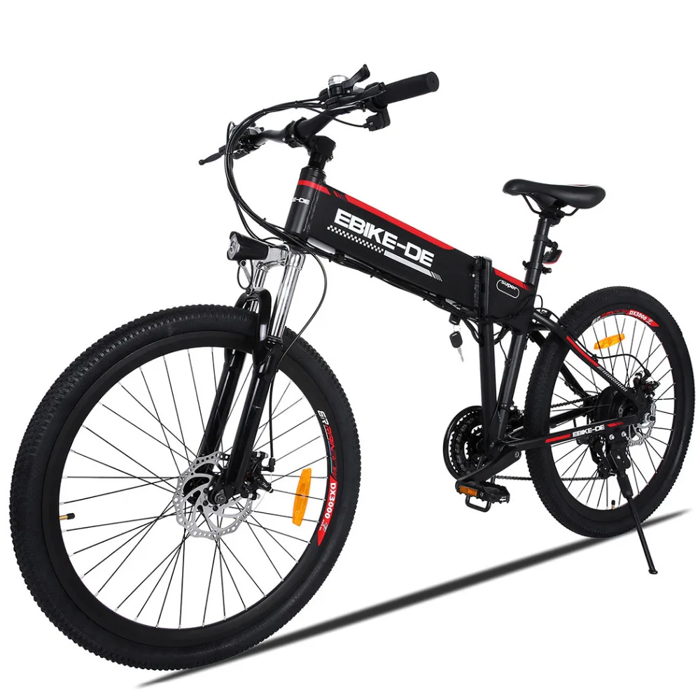 

Outdoor Electric Bike 36V 8A Lithium Battery Aluminum Alloy Electric Bicycle 250W Powerful Mountain City Ebike EU Plug For Men