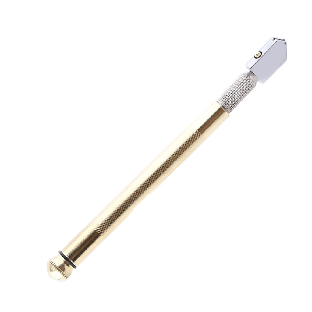 Heavy Duty Oil Filled Alloy Glass Cutter DIY Tile Mirror Cutting Knife Craft Tools
