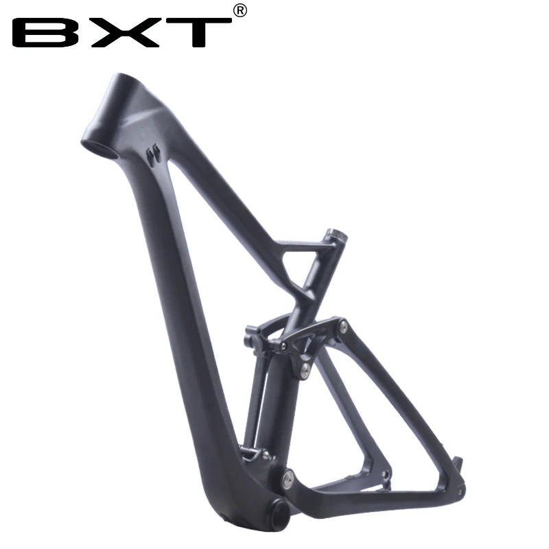 Sale 2018 BXT new 29erFull Suspension MTB Bicycle Carbon frame 29er plus boost suspension frame 148*12 mountain bike frameset 1 Sale 2018 BXT new 29erFull Suspension MTB Bicycle Carbon frame 29er plus boost suspension frame 148*12 mountain bike frameset 1