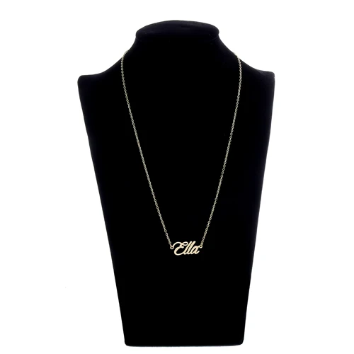 AOLOSHOW Name Necklace Script \