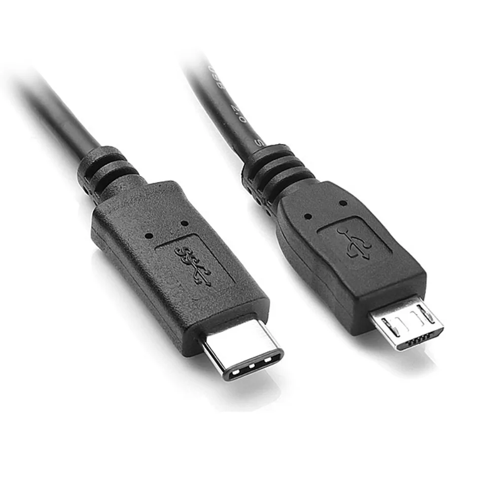 

CY Reversible Design USB 3.0 3.1 Type C Male Connector to Micro USB 2.0 Male Data Cable for Nokia N1 Tablet &Mobile Phone