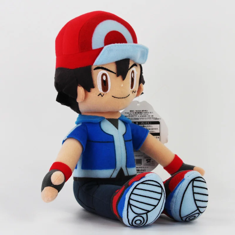 21 см Ash Ketchum плюшевые Мультяшные куклы игрушки Горячая Аниме Фигурка кукла игрушка мягкая игрушка PP хлопок милые для рождественских подарков