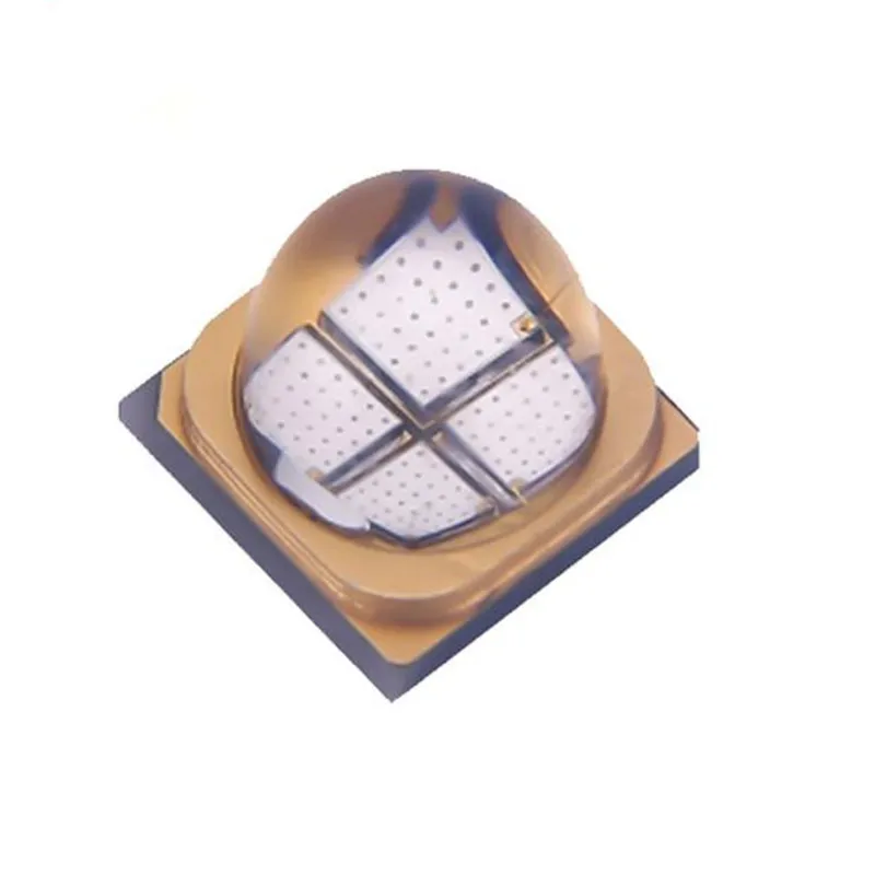 50-шт-3-Вт-10-Вт-led-smd3535-6565-чип-УФ-365nm-395nm-высокомощный-световой-шарик-керамическая-основа-кварцевая-стеклянная-линза-медицинская-Бесплатная-доставка