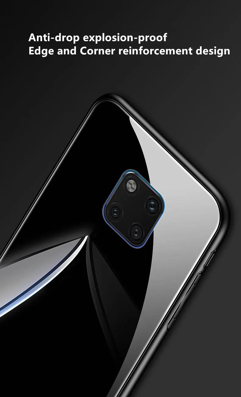 Чехол для Huawei Mate 20x мягкий силиконовый магнитный автомобильный бампер из