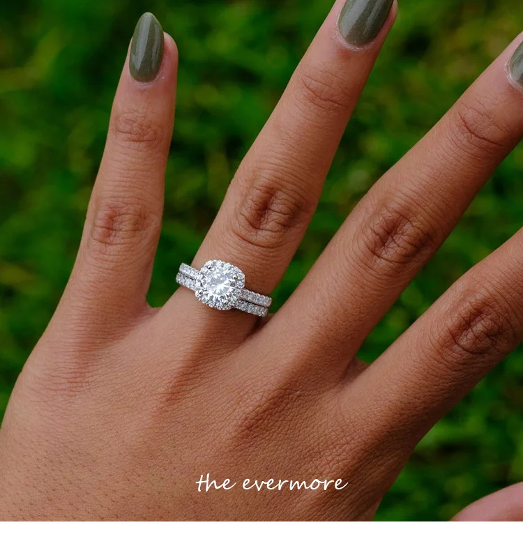 Женское кольцо из серебра 925 пробы под розовое золото|Кольца для помолвки| |