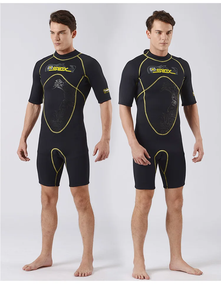 SLINX 3mm Men Neoprene Wetsuit Diving Suit Winter Swimming Surfing