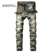 HIRIFULL, высокое качество, Ретро стиль, мужские джинсы, вареные, тонкие, обтягивающие, байкерские, классические, повседневные, джинсовые штаны, мужские, красные, серые, прямые брюки