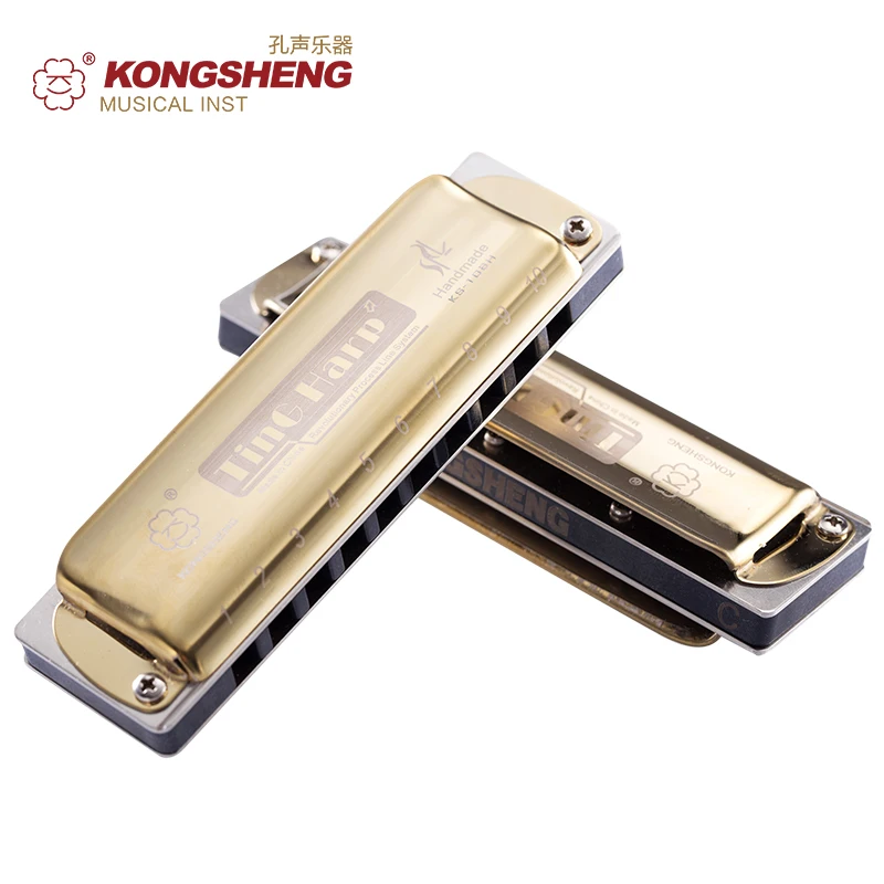 Музыкальный инструмент KONGSHENG Diatonic 10 отверстий клавиша арфа C/D/E/FG/A/Bb|mouth organ|blues