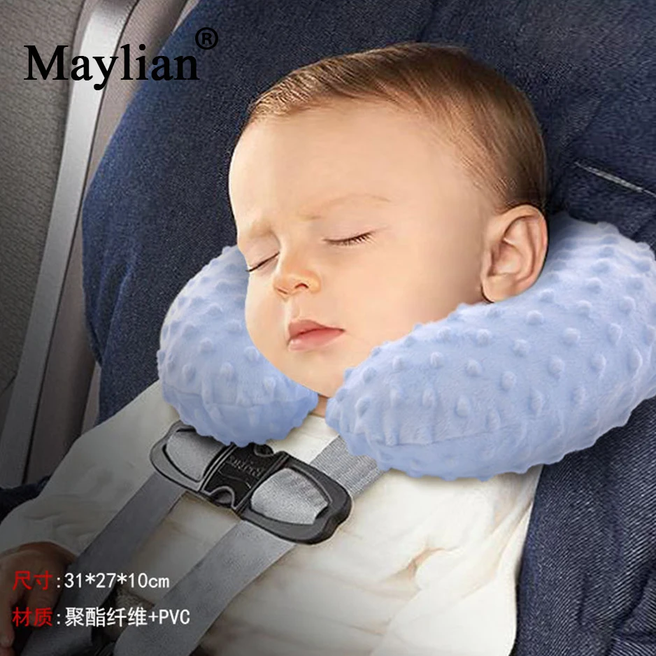 

Soft Nursing Cushion Neck Headrest Inflatable Massage Memory Pillow Soft U Shape Neck Pillow Car Flight Travel P149