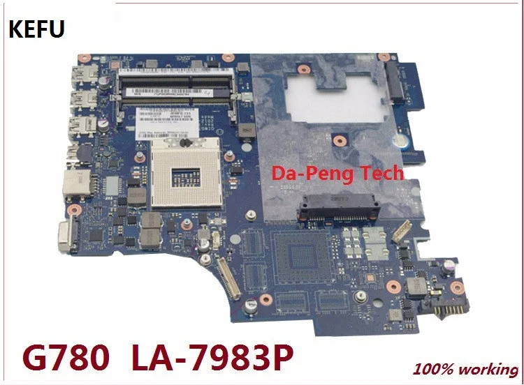 KEFU для lenovo G780 материнская плата для ноутбука QIWG7 LA-7983P полностью протестирована