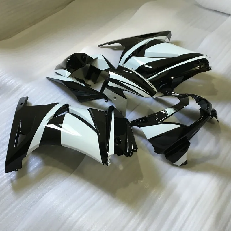 Набор обтекателей литьевой формы для KAWASAKI Ninja ZX250R 08 09 10 12 ZX 250R EX250 2008 2012 Белый