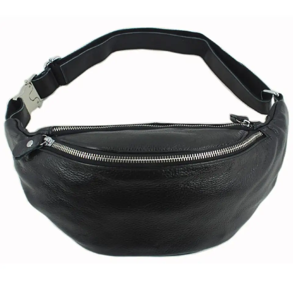 leather waist bag