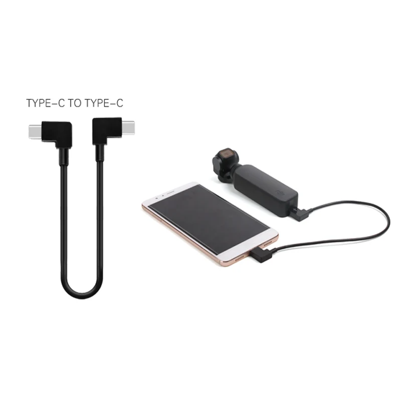 Данных Тип кабеля-C до Android Micro-USB/для iPhone/Тип-C для DJI Осмо карман ручной карданный карман Камера для расширения данных Кабельный