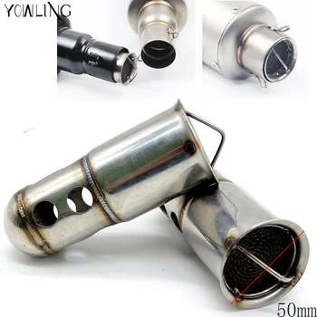 

51mm front end DB Killer Exhaust Muffler DB killer For YAMAHA FJR1200 FZR250 FZR400 FJR XJR 1300 YZF600R YZF R125 R6 R3 MT-03