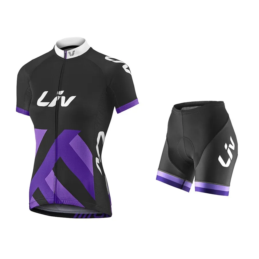 Женская быстросохнущая велосипедная майка LIV TEAM Racing Ropa Ciclismo гелевая дышащая