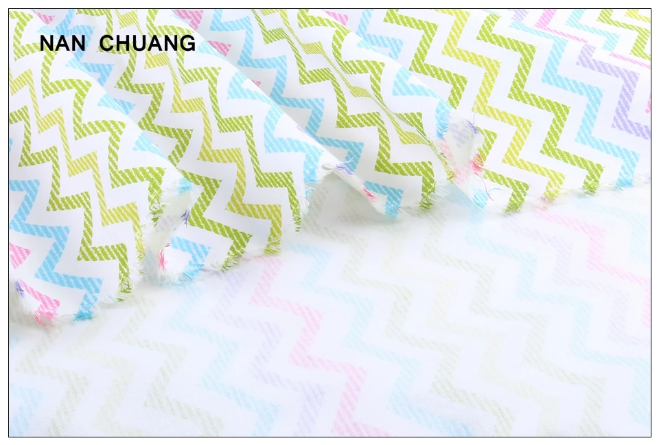 Nanchuang печатная саржевая хлопковая ткань DIY домашний текстиль ручной работы материал для стеганого покрытия Лоскутная Ткань 20x25 см 8 шт./лот