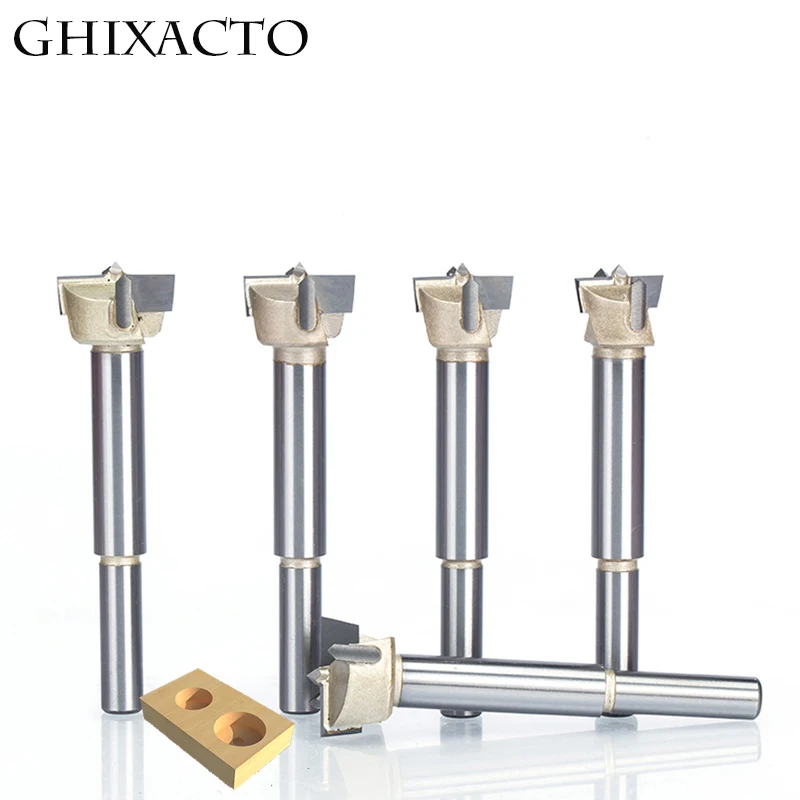 GHIXACTO 12mm-80mm Forstner Tips Woodworking Tools Hole Saw Cutter Hinge Boring drill Bits Round Shank Tungsten Carbide Cutter GHIXACTO 12mm-80mm Forstner Tips Woodworking Tools Hole Saw Cutter Hinge Boring drill Bits Round Shank Tungsten Carbide Cutter