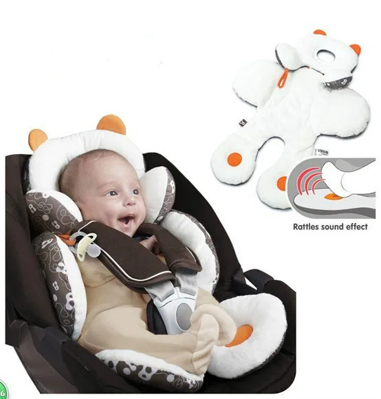 Детская многоцелевая тележка Carrinho de bebe удобная подушка двухместная Регулируемая