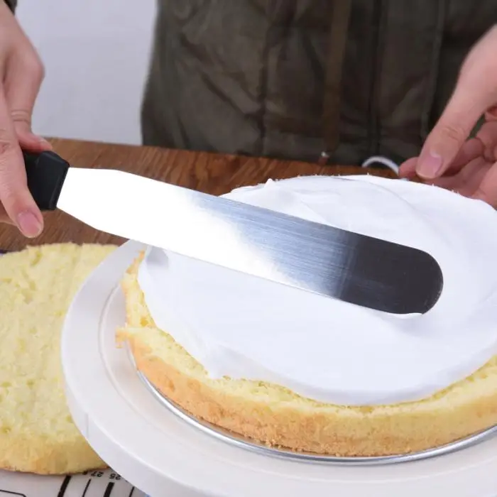 Инструменты для выпекания прямая нержавеющая сталь кухня масло крем лезвие инструменты для выпечки тортов LBShipping