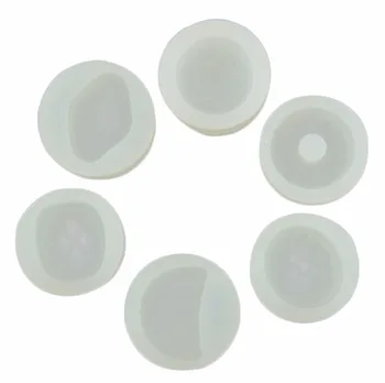 

Double One 6pcs/set 3D Silicone DIY Bead Mold Strawberry Orange Star Donuts Jewellery Making Mould