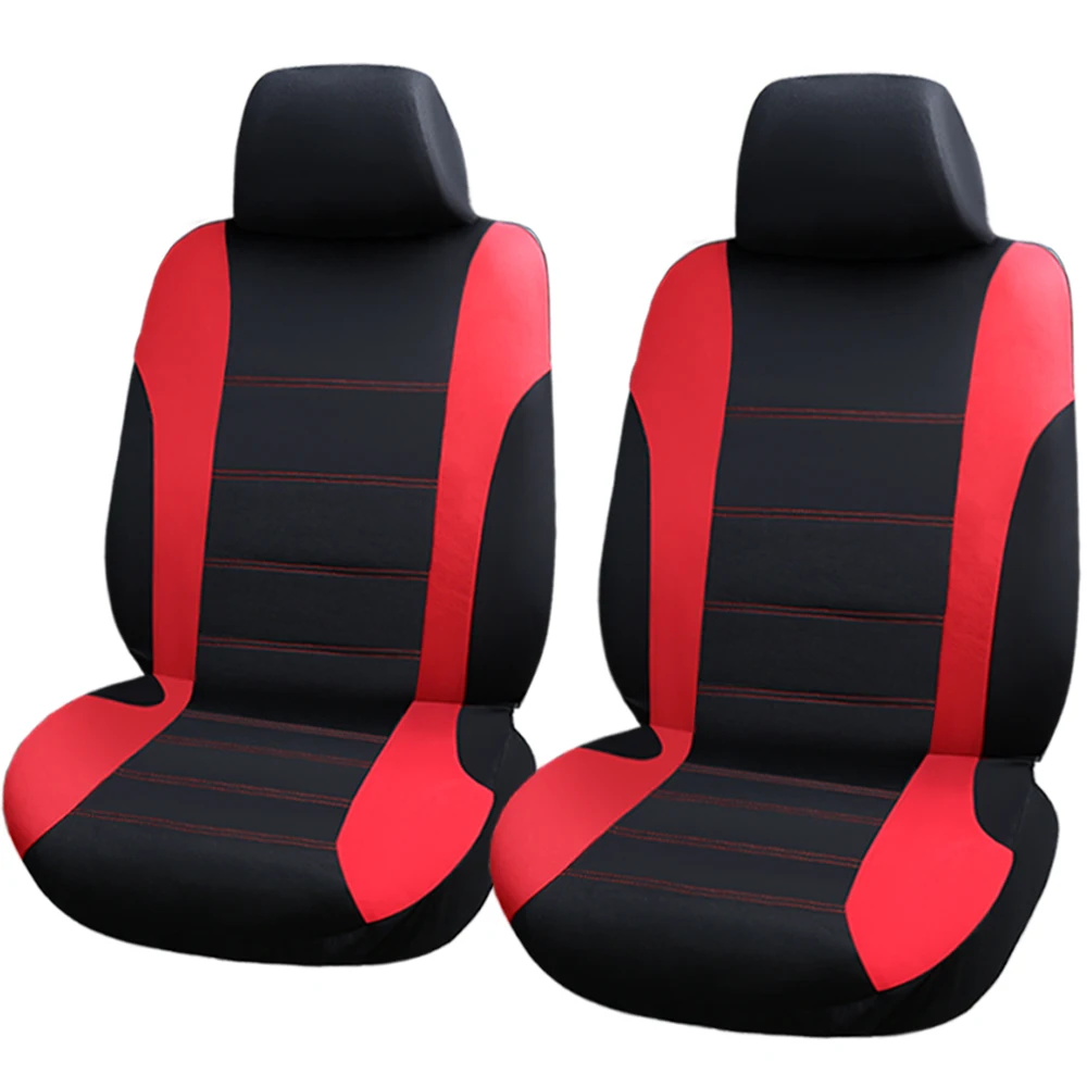 

Car Seat CoverSet Universal Fit Most Cars Covers with Tire Track Detail Styling Car Seat Protector