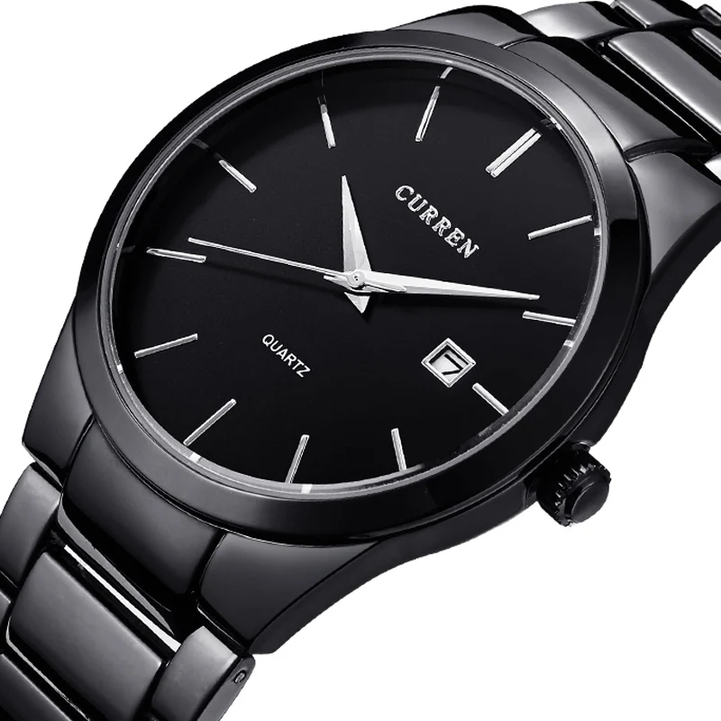 CURREN 8106 хронограф мужские часы Топ бренд класса люкс модные повседневные